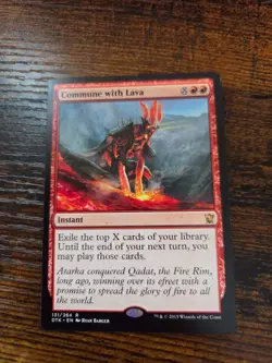 Commune with Lava Dragons of Tarkir Regular - Image 1