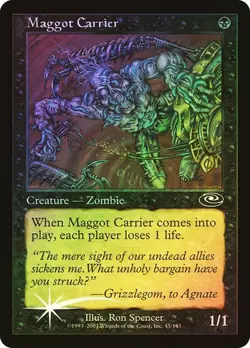Planeshift MTG FOIL Maggot Carrier Magic - Image 1
