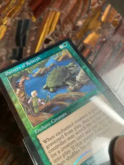 PATTERN OF REBIRTH rare Foil 1999 Urza's Destiny MTG Magic The Gathering - Image 4