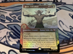 MTG Avatar The Last Airbender Bumi, Unleased Showcase Foil 0348 - Image 1