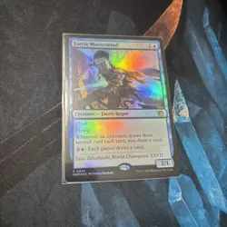 Mtg FOIL Faerie Mastermind - March Of The Machines + Bonus Foils - Image 4