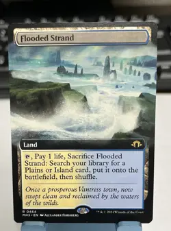 Flooded Strand (Extended Art) Modern Horizons 3 Regular - Image 1