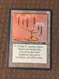 Candelabra of Tawnos, Antiquities Magic the Gathering MTG - Image 1