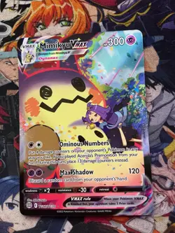 Pokemon TCG Mimikyu VMAX Trainer Gallery TG17/TG30 Brilliant Stars - Image 1