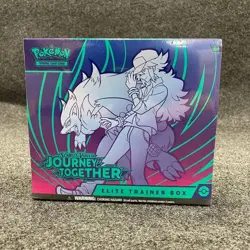 POKEMON Scarlet & Violet Journey Together Elite Trainer Box, Sealed Box, Dented - Image 1