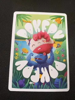 Pokepu Season 2 Holo Toast EX Flareon Psyduck Pokemon Fan Art Mick Junco Artist - Image 2