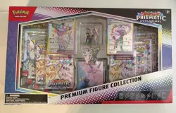 Pokemon TCG Scarlet and Violet Prismatic Evolutions Premium Figure Collection - Image 1