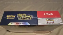 Pokemon TCG Surging Sparks Elite Trainer Box ETB Booster Bundle Costco - Image 3