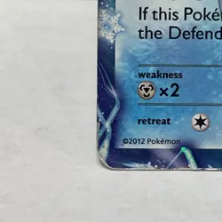 Articuno EX 2012 Black & White Card Plasma Storm 25/135 (MP/DAMAGED) Pokemon TCG - Image 2