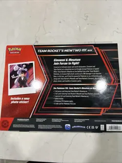 Pokemon TCG Team Rockets Mewtwo EX Sealed Box, US Seller - Image 2