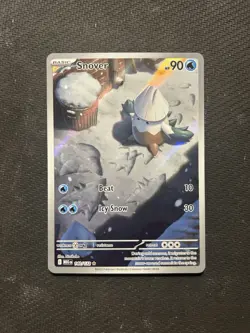 Pokemon TCG Snover 140/132! NM Condition! See Description! - Image 1