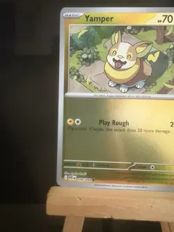 Yamper 030/094 Me02: Phantasmal Flames Reverse Holo NM Pokemon TCG Card - Image 2