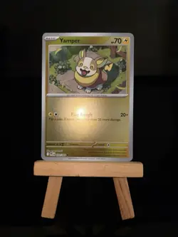 Yamper 030/094 Me02: Phantasmal Flames Reverse Holo NM Pokemon TCG Card - Image 4