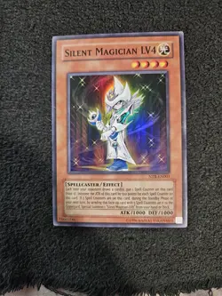 Yu-Gi-Oh! Silent Magician LV4 #NTR-EN001 Light Play - Image 1