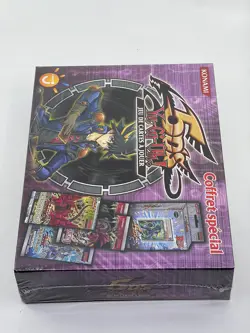 Yu-Gi-Oh! Coffret Special 5Ds-Deck de demarrage + 4 boosters - FR, neuf (violet) - Image 3