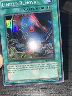 Carte Yu-gi-oh! Limiter Removal RP02-FR015 Super Rare Francais Occasion - Image 5