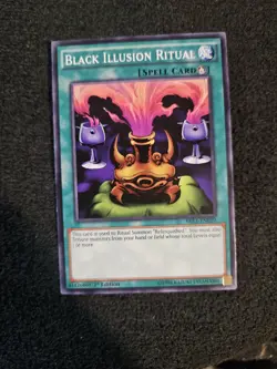 Black Illusion Ritual MIL1-EN020 -1st Edition- YGO Millennium Pack - Image 1