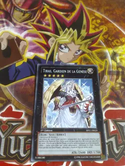 Yu-Gi-Oh! Tiras Gardien de la Genese BP01-FR029 1ere Edition White Rare Francais - Image 1