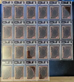 22x Yu-Gi-Oh! 2002 Legend Of Blue-Eyes White Dragon 1st Ed. Portuguese SET PSA 9 - Image 2