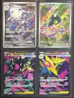 Pokemon Mega Evolution 14 Card Lot IR's, Full arts EX , Steelix 150 Shroodle Etc - Image 2