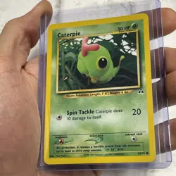 Pokemon Caterpie 53/75 Neo Discovery Regular NM/MT Pokemon Vintage Vtg Card TCG - Image 2