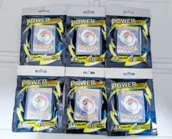 6X Pokemon TCG Mystery Power Pack Lot 40 Cards + Guaranteed Holo Rare SEALED - Image 3