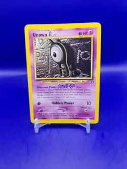 Unown A 33/75 Neo Discovery Rare Pokemon Card TCG WOTC Non Holo Vintage 2001 MP - Image 1