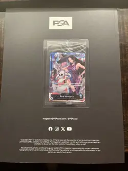 Boa Hancock (PSA Magazine Promo) - One Piece Card - OP07-038 Foil - Image 3