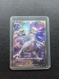 2024 Pokemon TCG Chinese Card cs5aC 135/127 SR Mewtwo V j05 - Image 1