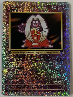 Pokemon TCG Jynx Legendary Collection Reverse Holo Rare Card 26/110 - LP - Image 2