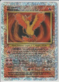 Moltres 30/110 Legendary Collection 2002 Reverse Holo Pokemon Card TCG - Image 1