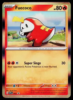 Fuecoco 002 SV: Scarlet & Violet Promo Cards Promo #2 - Image 1