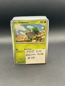 Mega Evolution Common Bulk Lot 110 Cards No Holos Pokemon TCG - Image 1