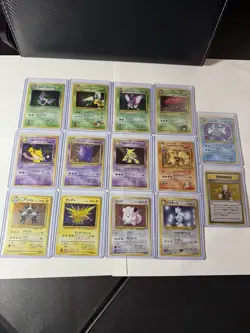 Pokemon TCG Japanese Holo Rare Trainer Vintage Lot Of 14 Cards - Image 2