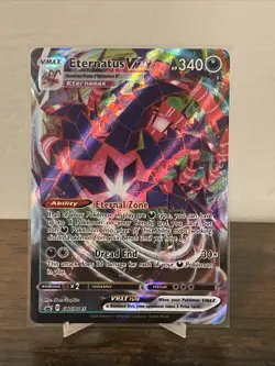 Eternatus VMAX SWSH045 Sword & Shield Promo Holo Card NM Condition - Image 1