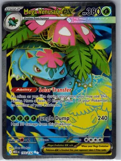 Mega Venusaur ex 155/132 ME01: Mega Evolution - Pokemon Card - NM - Image 1