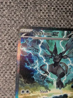 Pokemon TCG Zekrom EX Card 166/86 Sir Black Bolt Scarlet and Violet 🔥🔥 - Image 3