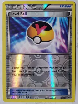 REVERSE HOLO Level Ball 76/98 LP / VLP - XY Ancient Origins Pokemon Card - Image 1