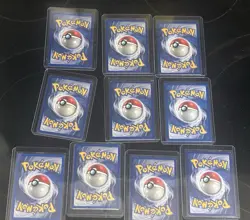Vintage Holo Rare Pokemon Card Lot WOTC - Charizard, Flareon, Mewtwo All Holo - Image 2