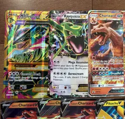 Pokemon Card Lot Of 50 - JUMBO OVERSIZE - Promos EX GX Megas Full Arts Vintage - Image 2