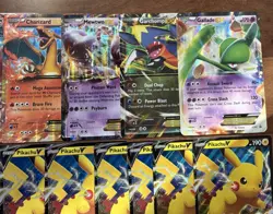 Pokemon Card Lot Of 50 - JUMBO OVERSIZE - Promos EX GX Megas Full Arts Vintage - Image 3