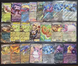 Pokemon TCG Ultra Rare Lot EX, Full Art , Trainer, V Cards - Lot Of 22 NM - Image 1