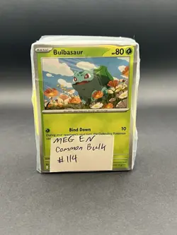 Mega Evolution Common Bulk Lot 114 Cards No Holos Pokemon TCG - Image 1
