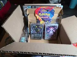 Pokemon Card Lot 90 IR Ex V/VMax/VStar Hits Sleeves Booster - Image 1