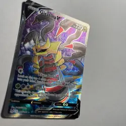 Pokemon TCG Giratina v 185/196 Lost Origin 2022 Full Art Holo Rare Card - NM - Image 2