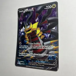 Pokemon TCG Giratina v 185/196 Lost Origin 2022 Full Art Holo Rare Card - NM - Image 4