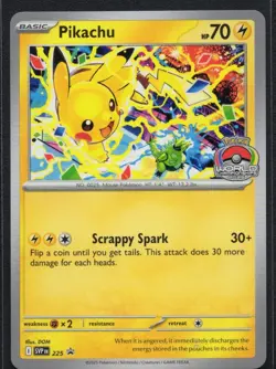 Pikachu - 225 (World Championship 2025) 225 Sv: Scarlet & Violet Promo Card - Image 1