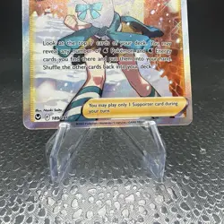 Candice 189/195 Silver Tempest Full Art Trainer Holo Rare Pokemon TCG Card - Image 4