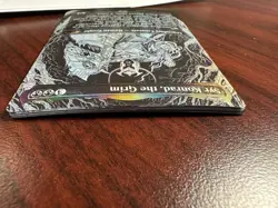 MTG Death is Temporary, Metal is Forever Secret Lair FOIL opened w envelope - Image 5