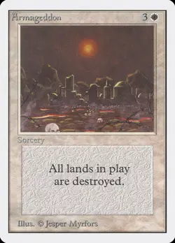 Armageddon [Unlimited Edition] Magic MTG - Image 1